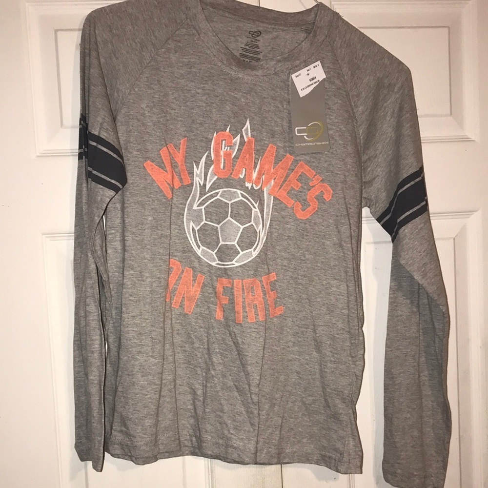 NWT Boy’s Soccer-Print Tee